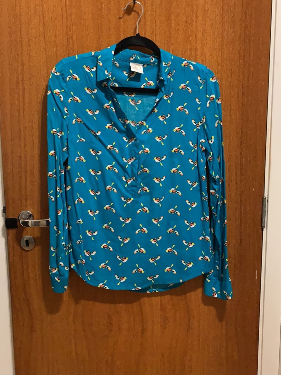 camisa manga longa feminina renner