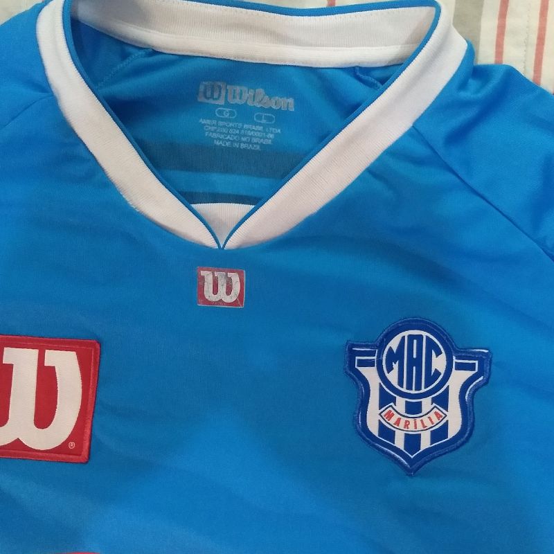 Camisa Marilia Futebol | Camisa Masculina W Wilson Usado 51569485