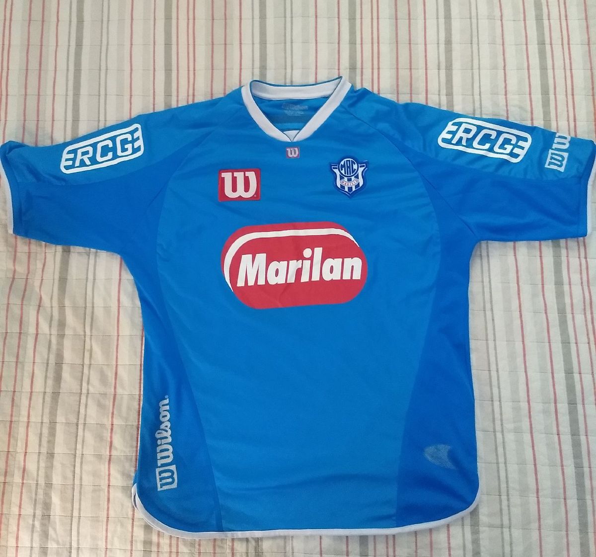 Camisa Marilia Futebol | Camisa Masculina W Wilson Usado 51569485