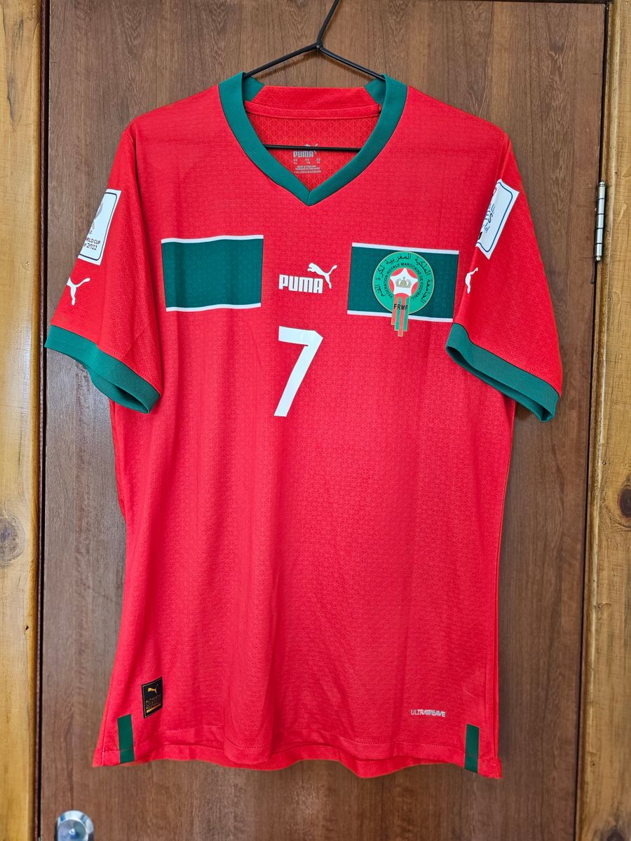 PUMA モロッコ代表 ZIYECH 7 シャツ Mサイズ PUMA モロッコ代表 ZIYECH