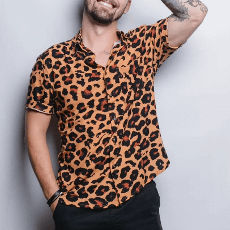 Camisas discount animal print