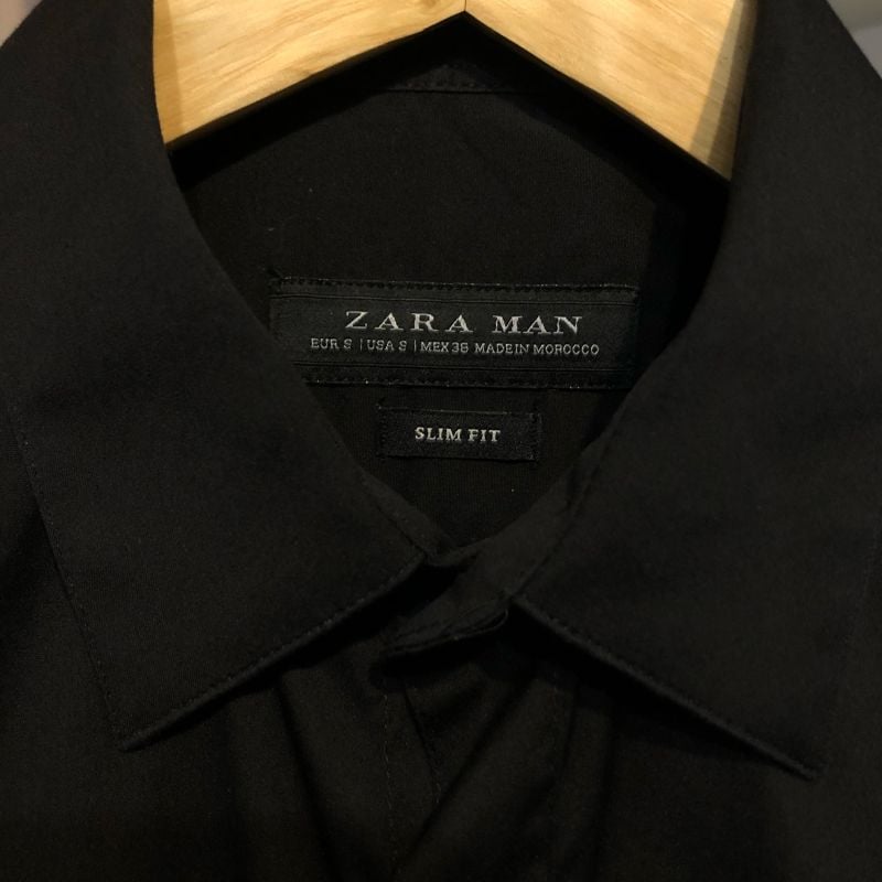 Camisa zara discount man slim fit