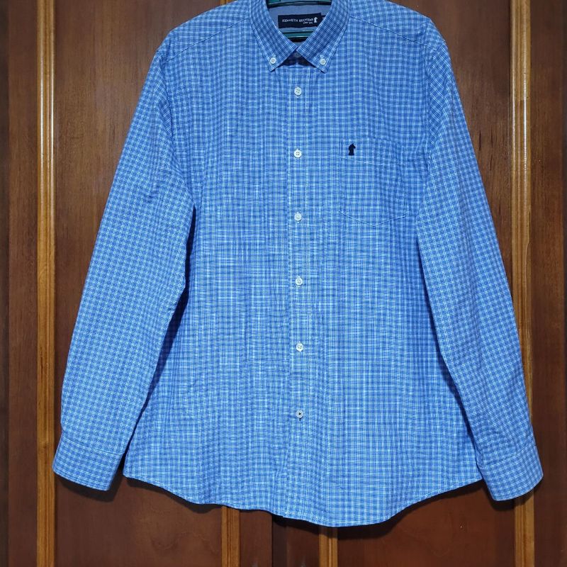 Camisa Microfibra Camisa Masculina Kenneth Stevens Usado