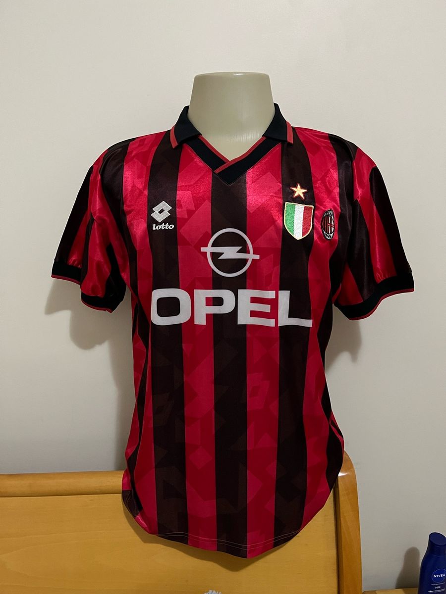 Camisa Milan 1995 1996 Loto Original Futebol | Lotto Usado