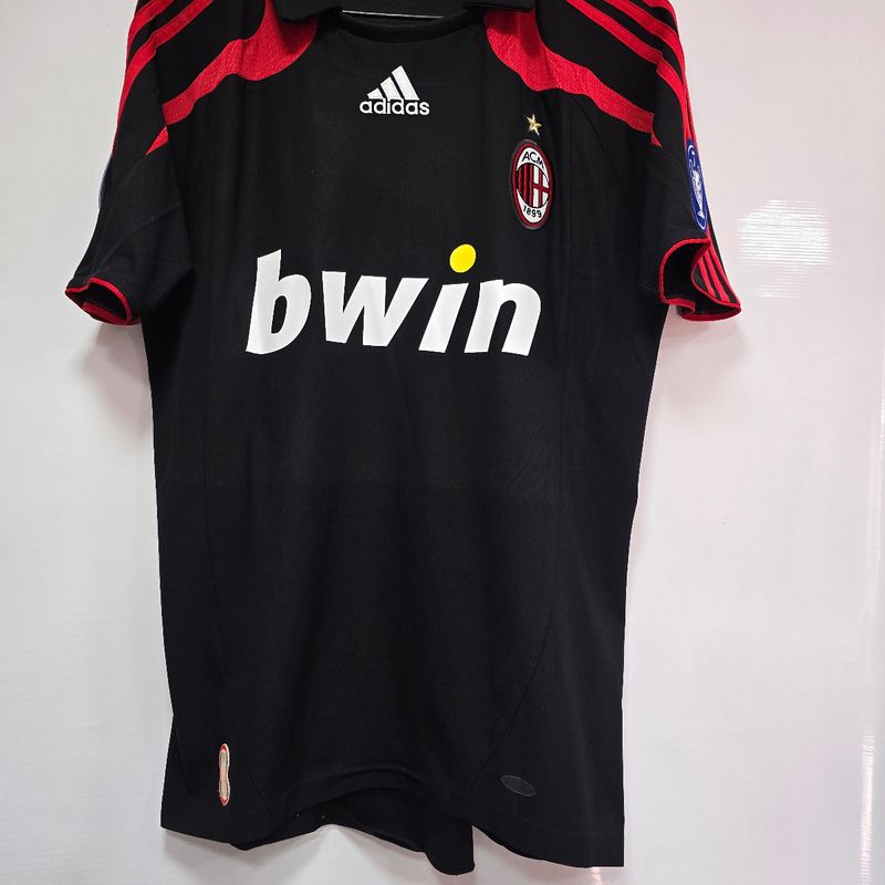 Camisa Milan 3rd 07-08 Ronaldo 99 Champions League Importada