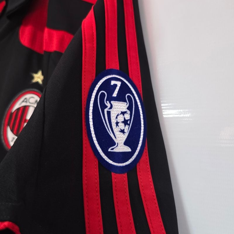 Camisa Milan 3rd 07-08 Ronaldo 99 Champions League Importada