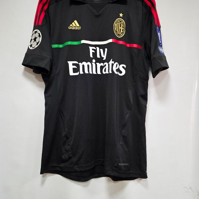 Camisa Milan 3rd 11-12 Seedorf 10 Champions League Importada