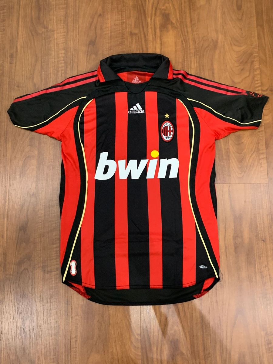camisa retro milan adidas