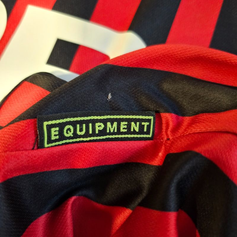 Camisa Milan Home 99-00 Shevchenko 7 Champions League Equipment