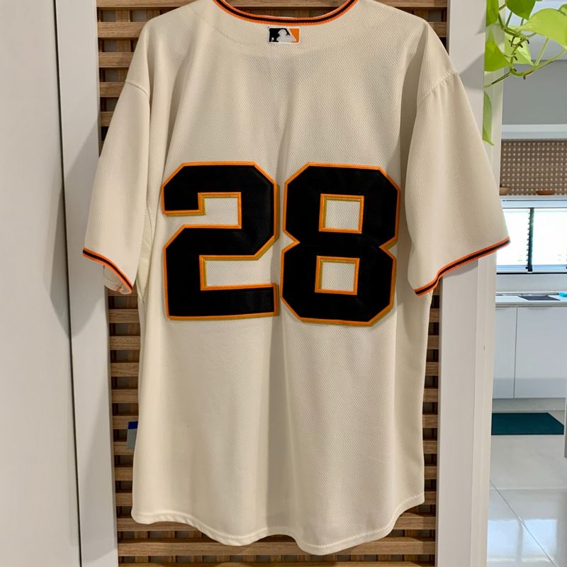 Camisa Mlb Baseball Beisebol San Francisco Giants Posey G