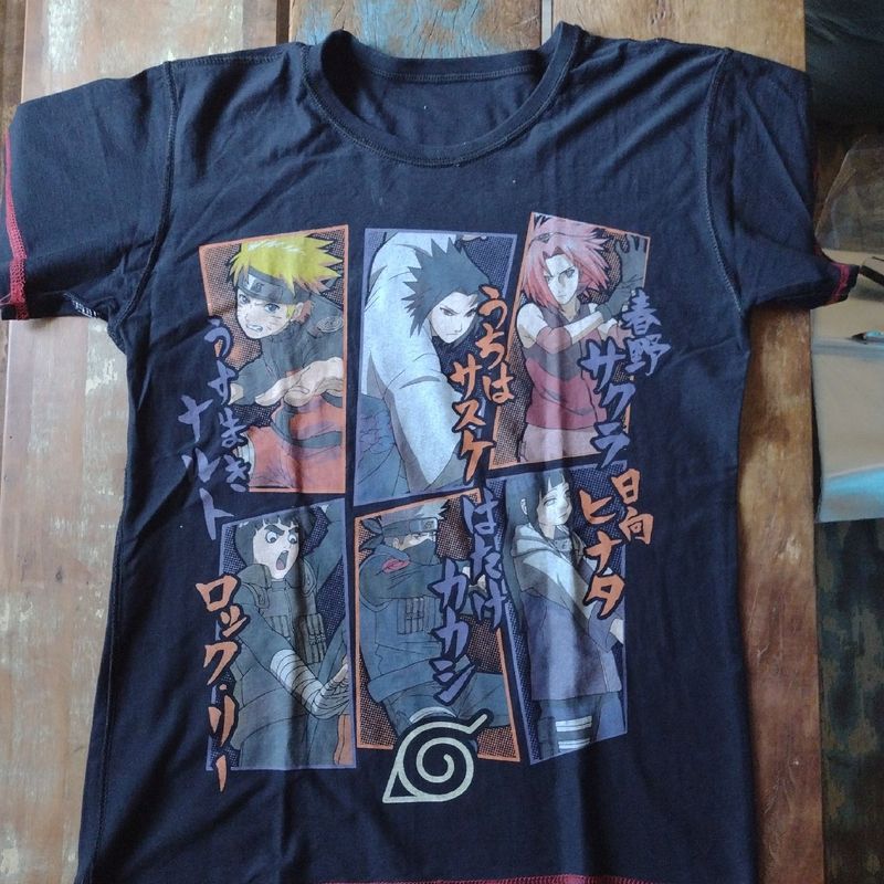 Camiseta Naruto em Oferta