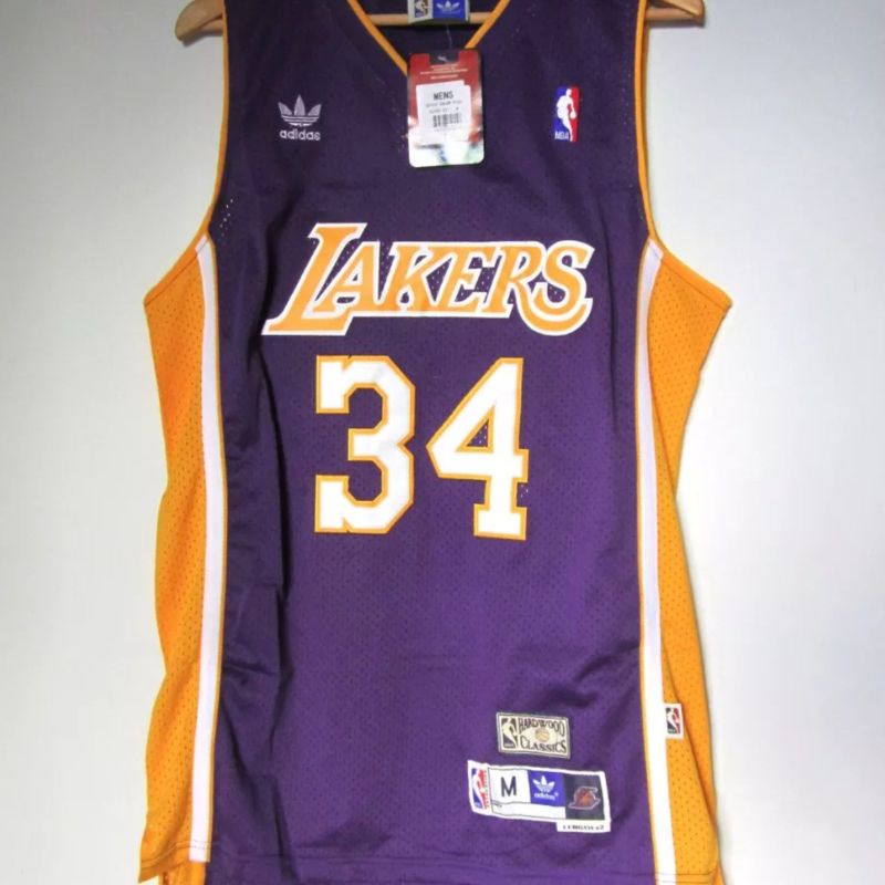 Camisa Nba Shaquille O'Neal #34 Los Angeles Lakers Regata | Camisa