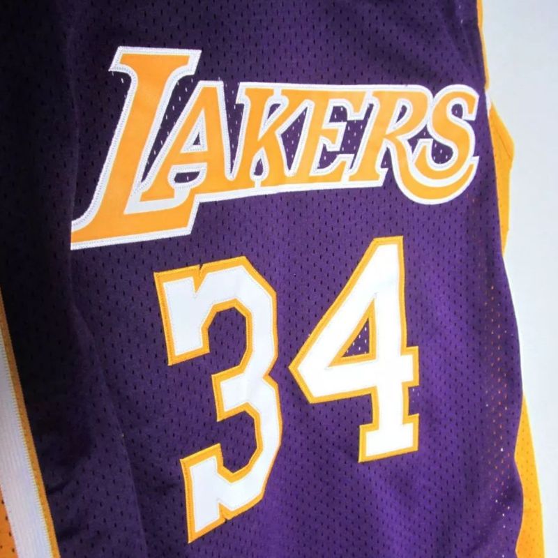 Camisa Nba Shaquille O'Neal #34 Los Angeles Lakers Regata | Camisa