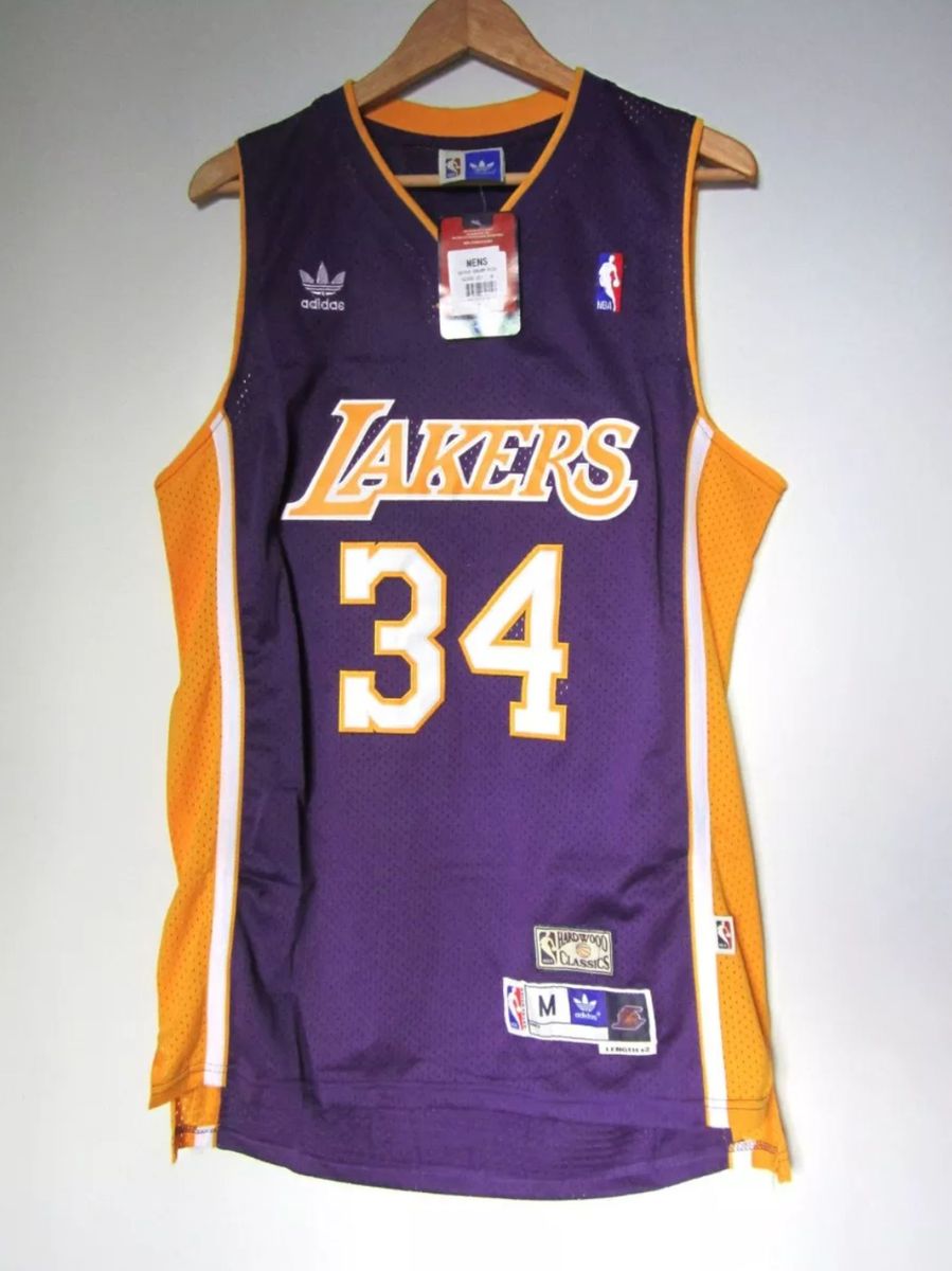 Camisa Nba Shaquille O'Neal #34 Los Angeles Lakers Regata | Camisa
