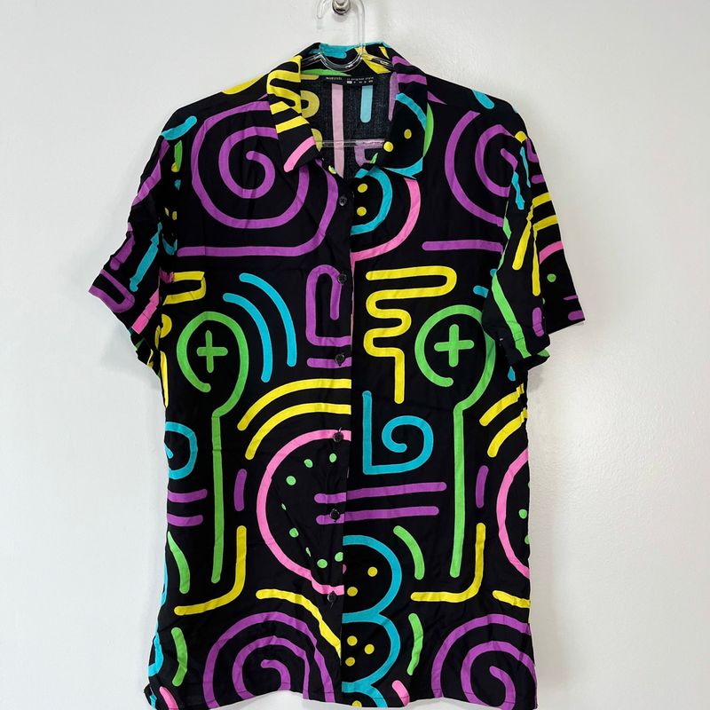 Camisa sales neon renner