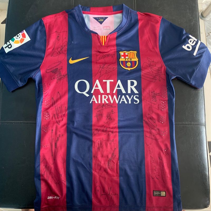 knmaribbon様 Camisa Neymar Barcelona 2014 Carimbada, Autografada e Certificada