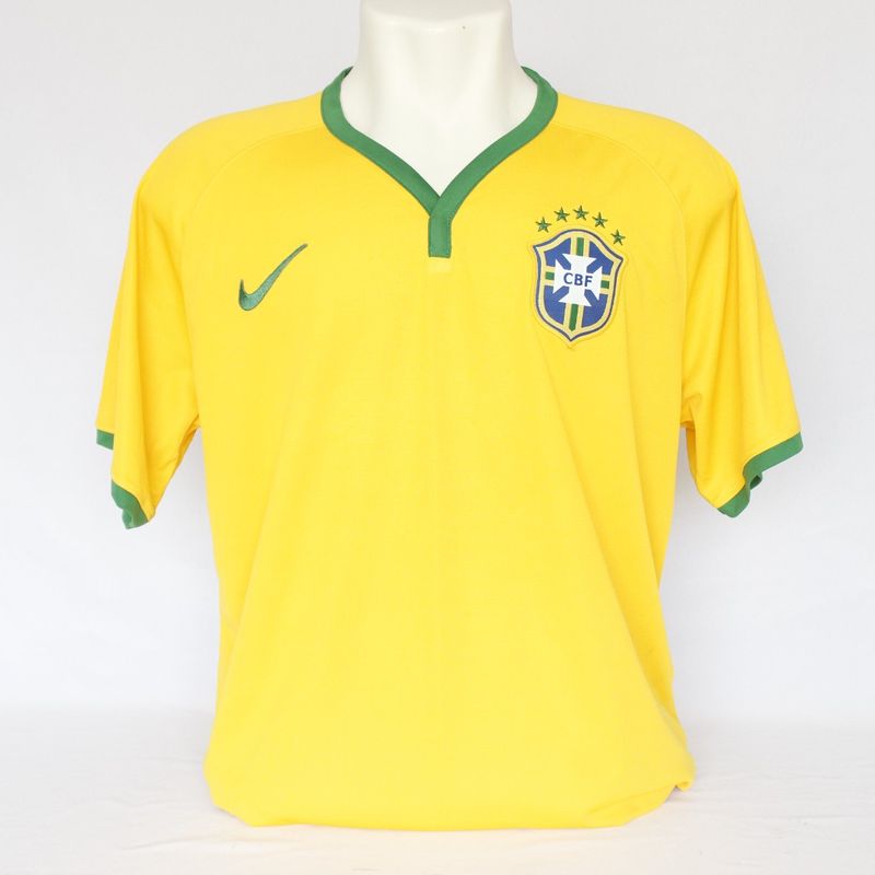 Camisa Nike Brasil 2014 - Gg  Camiseta Masculina Nike Usado