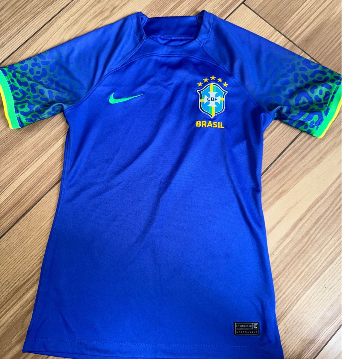 Camisa Nike Brasil II 2022/23 Feminina - Azul