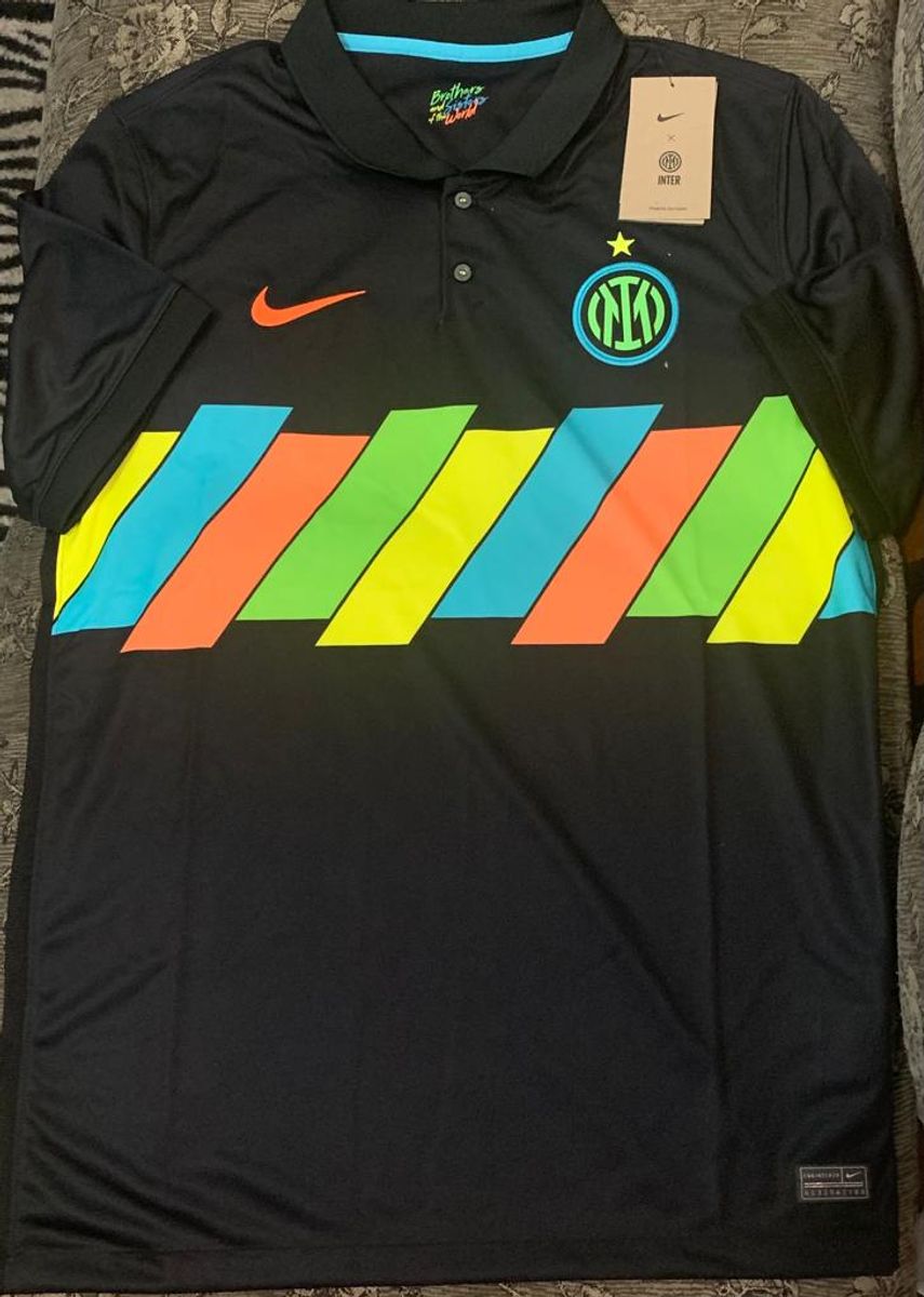 Camisa Inter De Milão I 21/22 - Nike Torcedor Masculina Personalizada