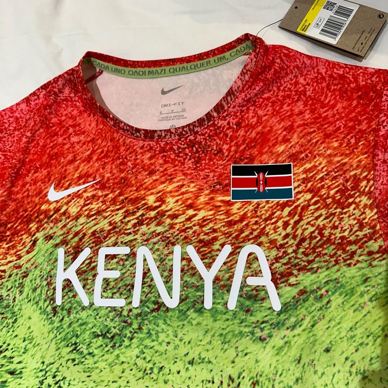 陸上用シャツ NIKE Aeroswift team KENYA Camisa Nike Kenya Olimpíadas 2024 Aeroswift | Nike Nunca Usado