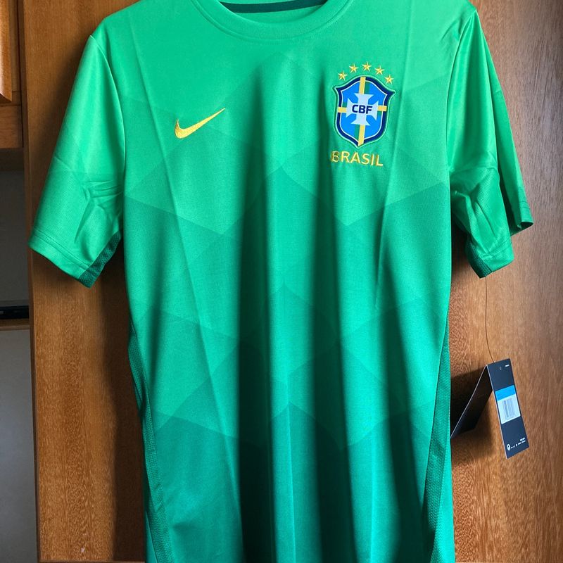 Camisa de Treino do Brasil / Seleção Brasileira 2017/2018 | Camisa  Masculina Nike Nunca Usado 27789076 | enjoei