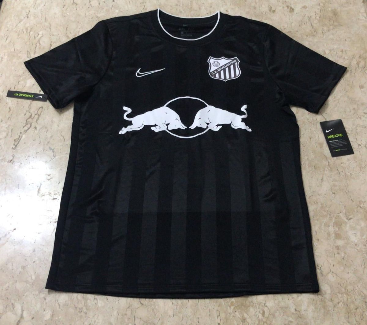 camisa da red bull preta