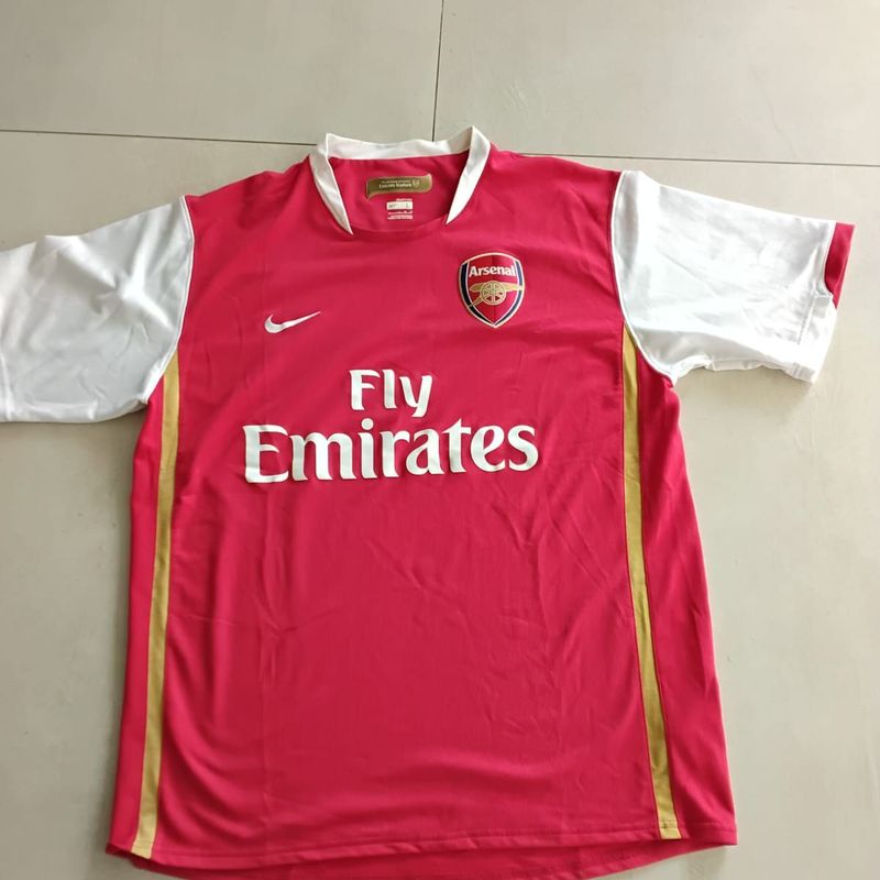 Camisa Nike Retro Arsenal Fly Emirates Gg | Nike Usado 121844662