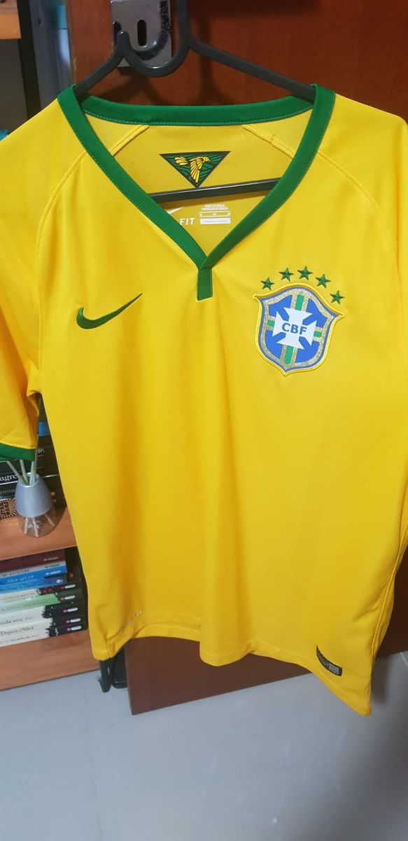 Camisa Da Selecao Brasileira 2014