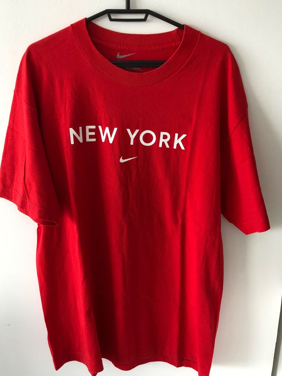 camiseta nike vermelha masculina