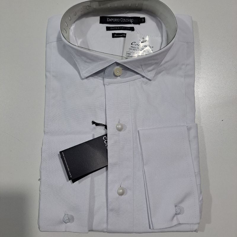 Camisa noivo fashion