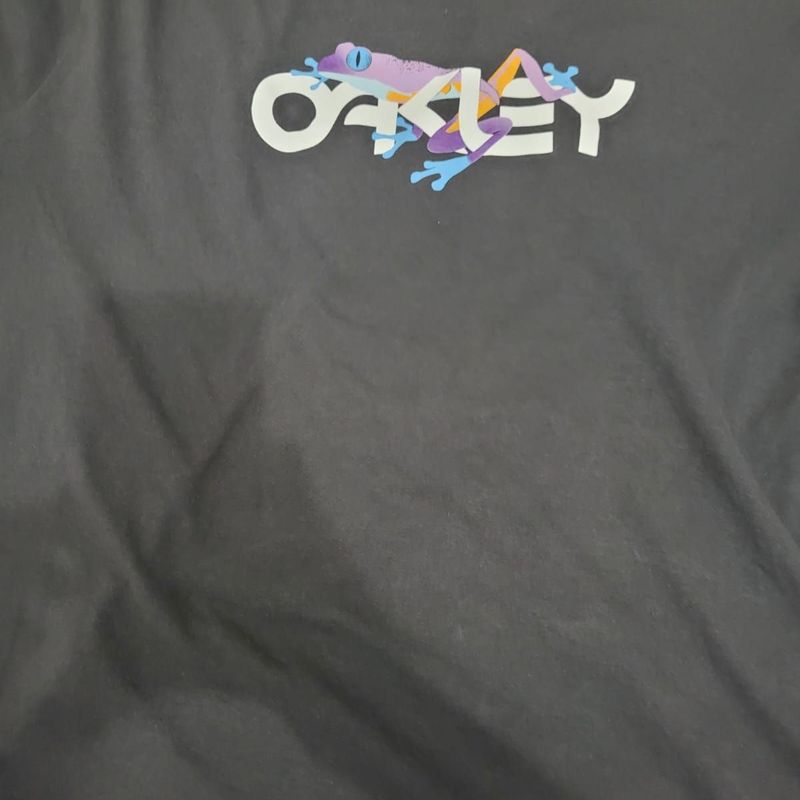 Camiseta Oakley Frog Cinza - Compre Agora