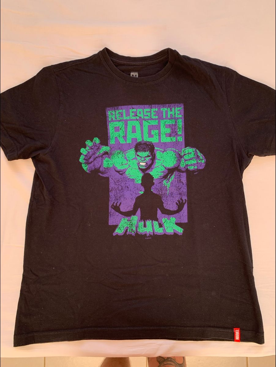 Camisa Oficial da Marvel - Hulk Release The Rage - Comprada Na Ccxp23 ...