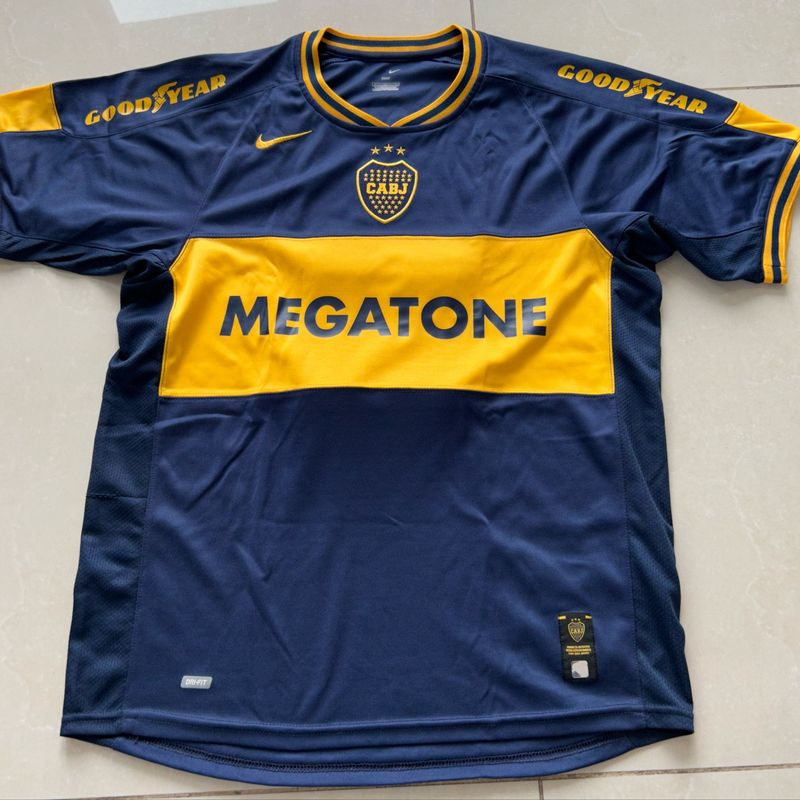 Camisa Oficial do Boca Juniors, 2006/2007. | Camisa Masculina Nike
