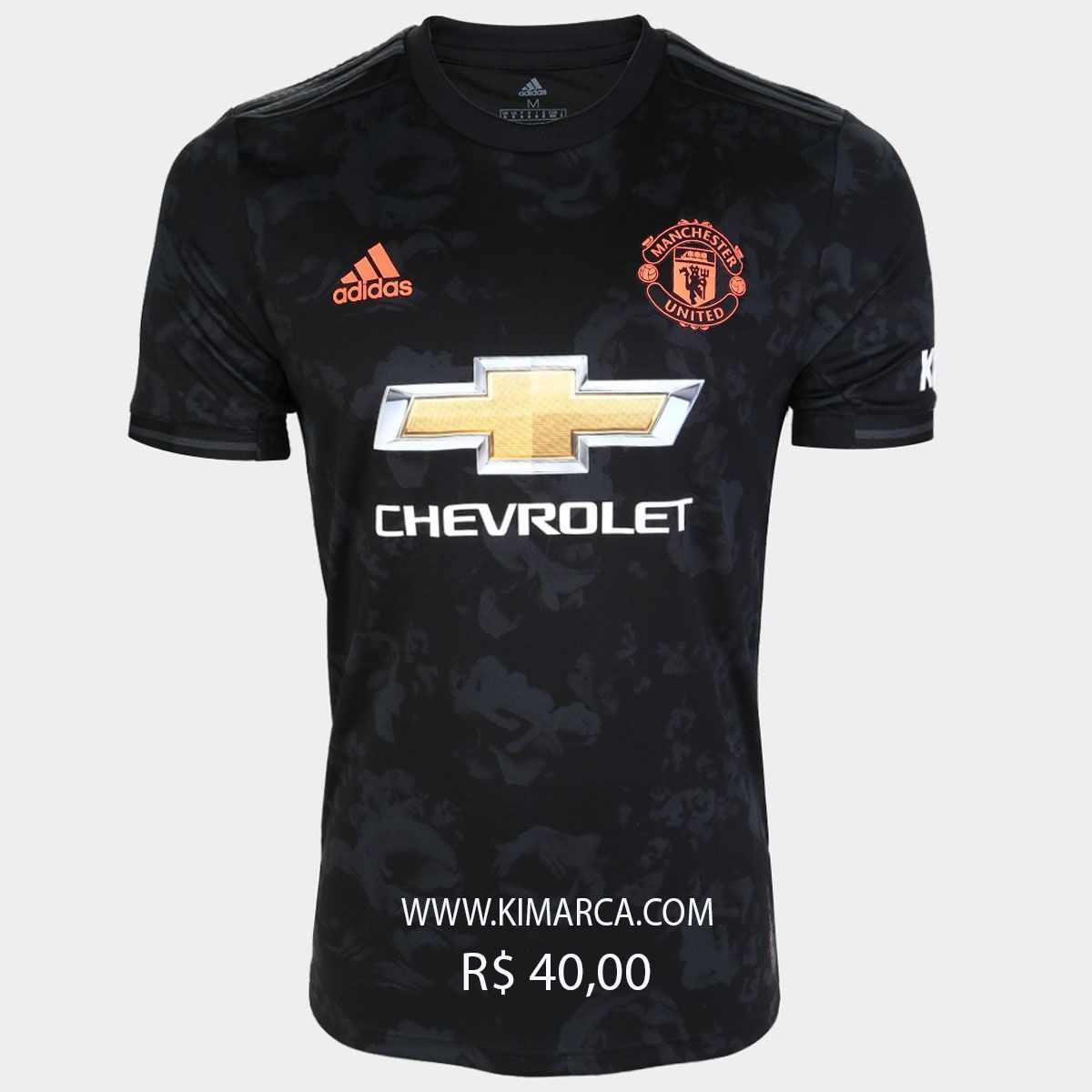 Camisa Oficial Manchester United Preta 2020 | Roupa ...