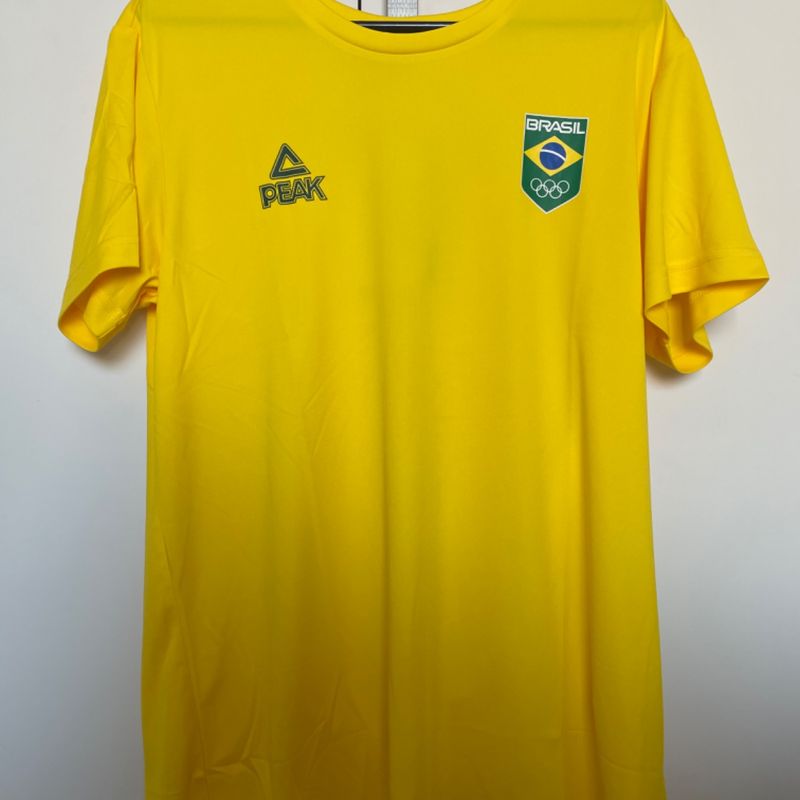 Camisa Time Brasil Olímpiadas Exclusiva Atletas, Camiseta Masculina Peak  Nunca Usado 90864568