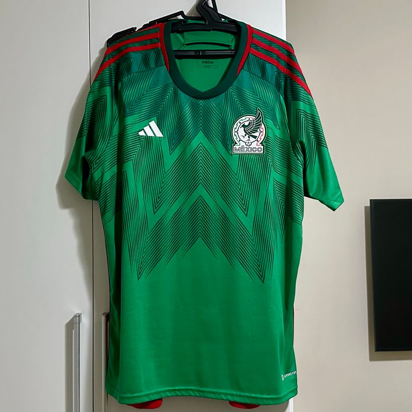 camisa original de futebol méxico - verde adidas - manga curta adidas