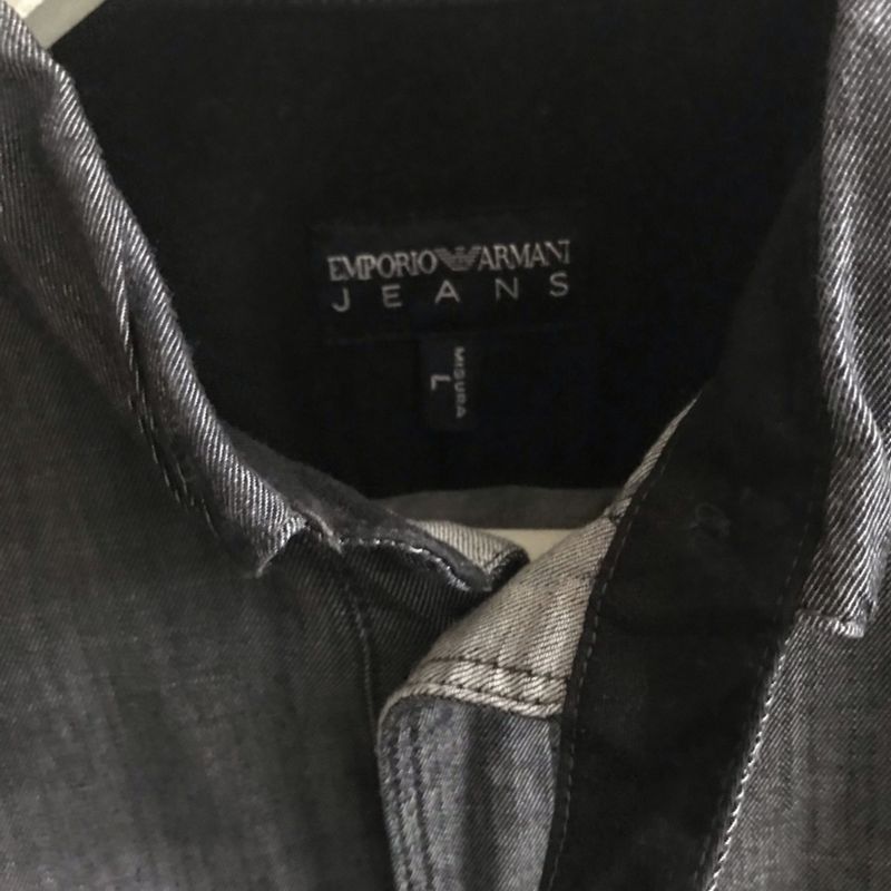 Camisa Original Emporio Armani Jeans Camisa Masculina Emporio Armani Usado 31019004 enjoei