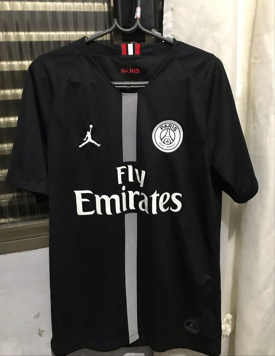 Camisa Original Psg Jordan Preta Edicao 2018 Camisa Masculina Nike Usado 44177857 Enjoei