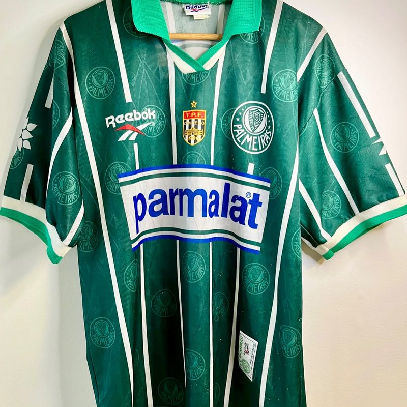 Camisa Palmeiras 1996/97 Uniforme 1 Número 10 | Reebok Usado
