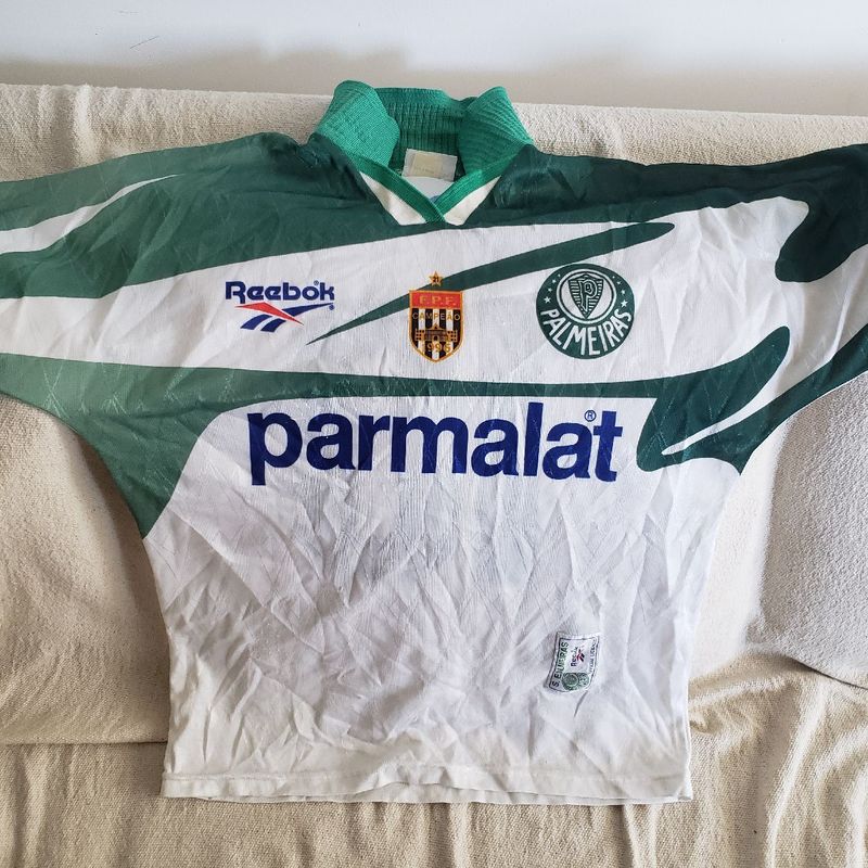 Camisa Palmeiras 1996 + Número 10 + Patch de Campeão Paulista