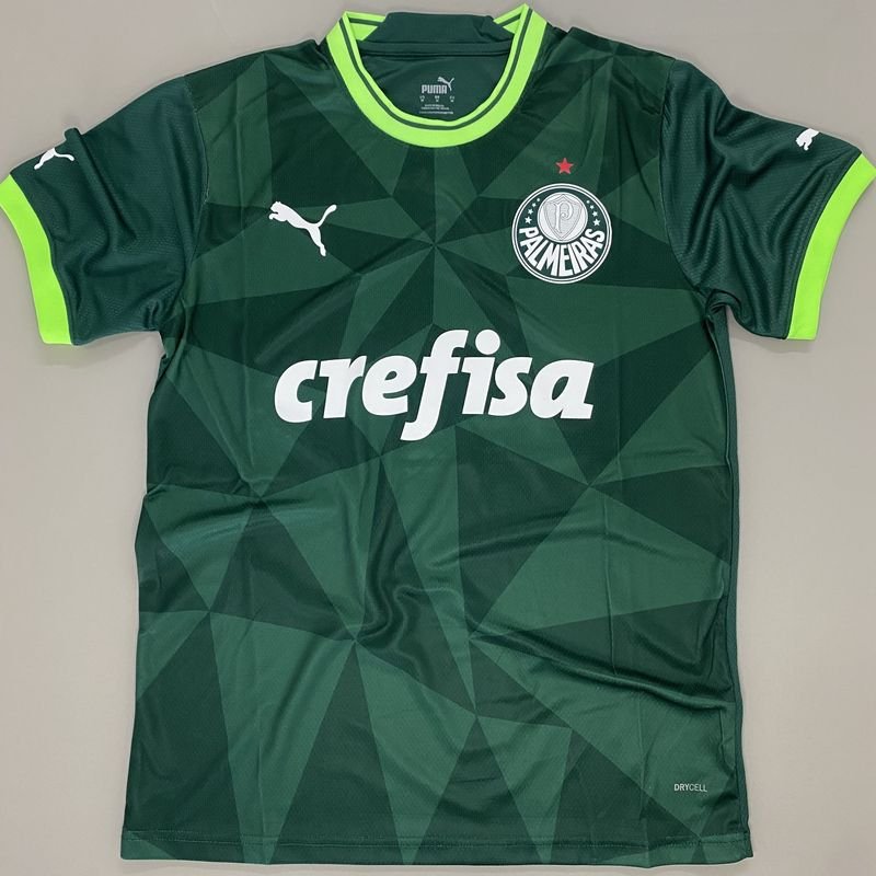 Camisa Palmeiras III 2023/24 - Torcedor Puma Masculina - Verde Limão