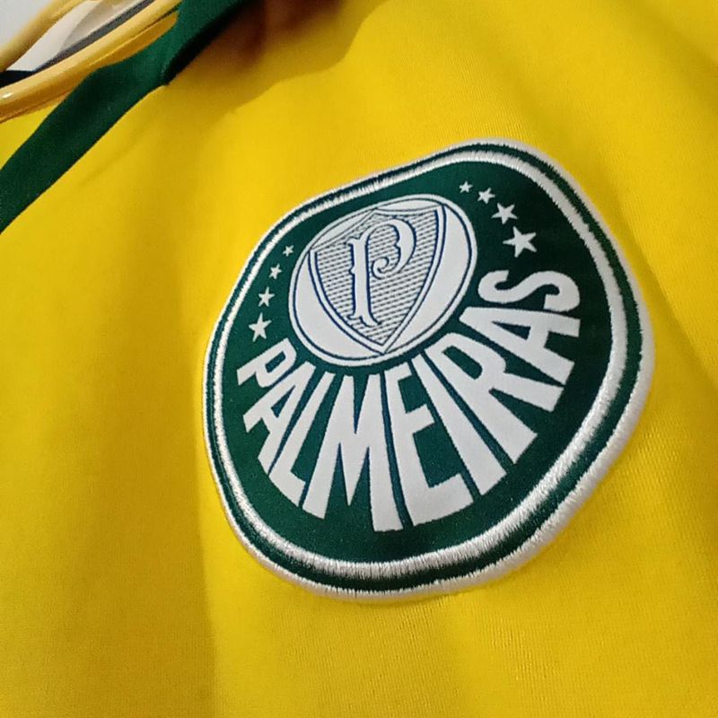 Camisa palmeiras amarela store 2014