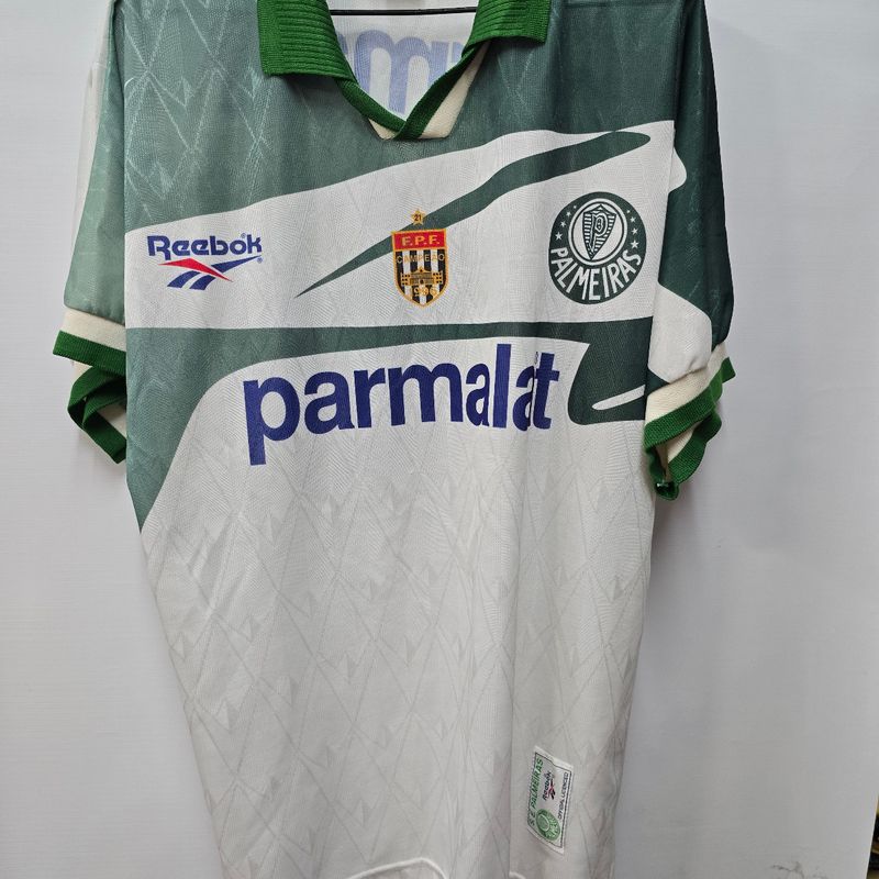 Camisa Palmeiras Away 1996 # 10 de Jogo Oficial | Reebok Usado
