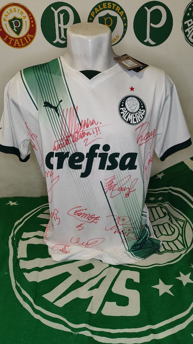 Camisa Palmeiras Brasileiro 2022 G Gomez de Jogo Autografada, Roupa  Esportiva Masculino Puma Usado 79170966