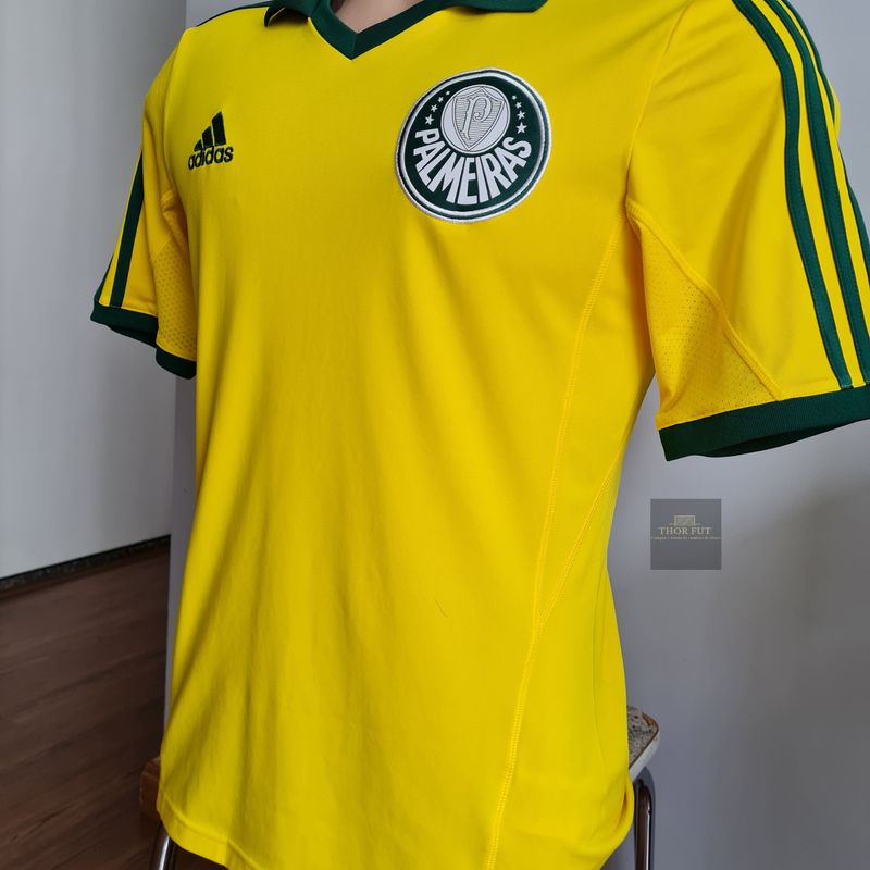 Camisa palmeiras hot sale amarela