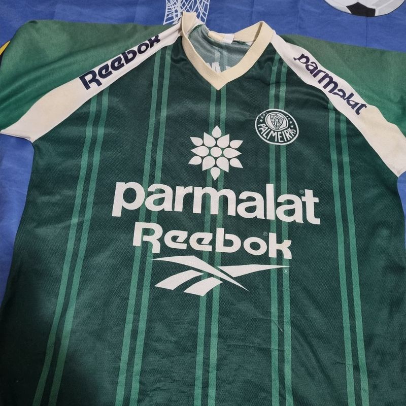 Camisa Palmeiras Treino Raridade | Camiseta Masculina Reebok Usado