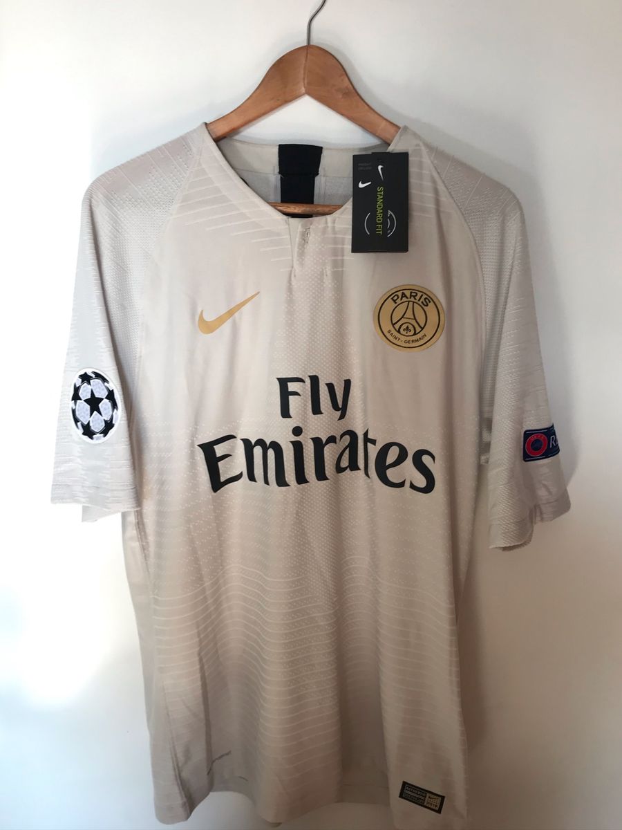 camisa do paris saint germain branca