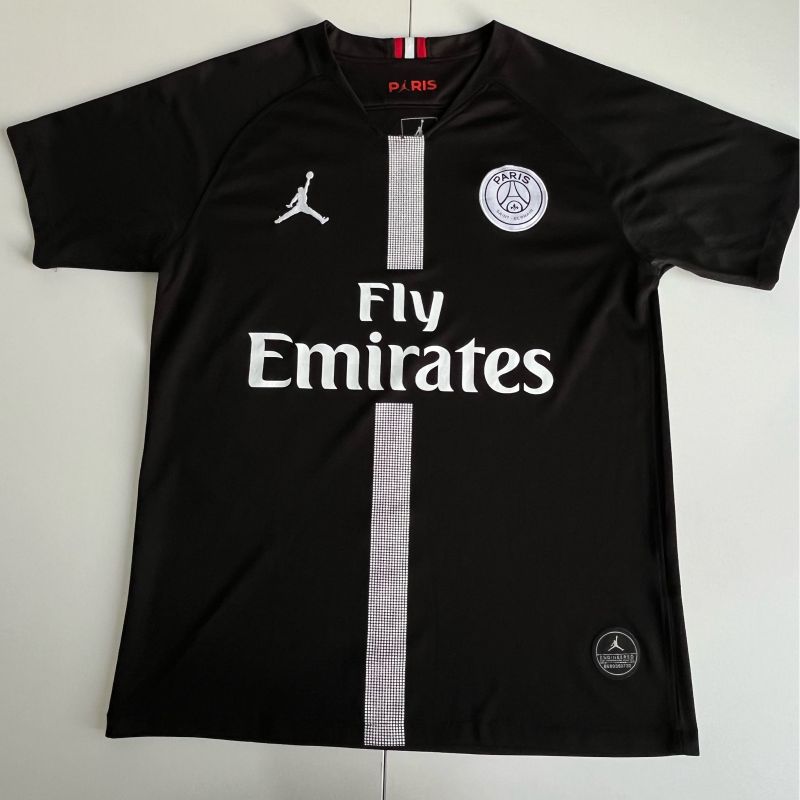 Camisa Paris Saint Germain (Psg) Preta 2018 / 2019 | Jordan Usado