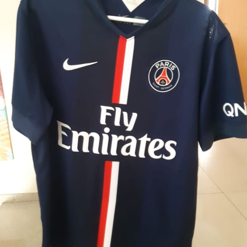 Camisa Paris Saint Germain Psg 2014 2015 Home Roupa Esportiva