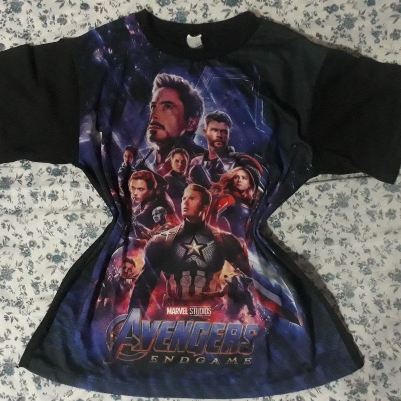 Camisa dos deals vingadores ultimato